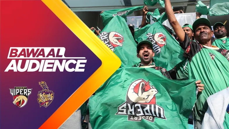 Desert Vipers vs Abu Dhabi Knight Riders | Full Match | Bawaal Audience 