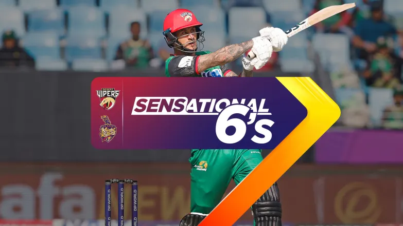 Desert Vipers vs Abu Dhabi Knight Riders | Full Match | Sensational 6s 