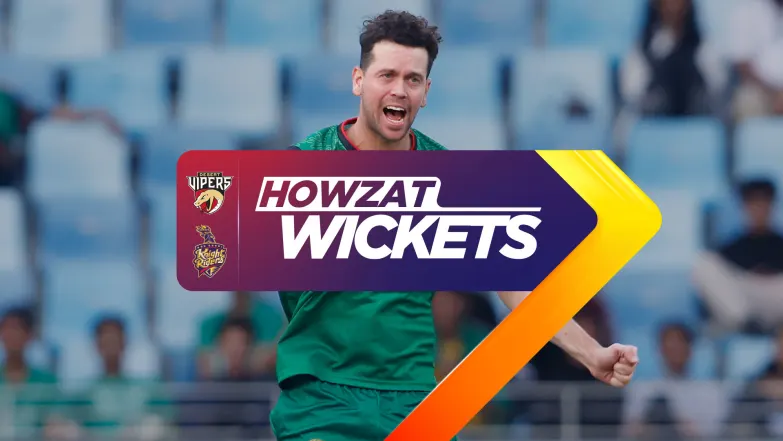 Desert Vipers vs Abu Dhabi Knight Riders | Full Match | Fall of Wickets 