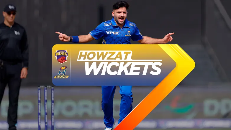 Sharjah Warriorz vs MI Emirates | Full Match | Fall of Wickets 
