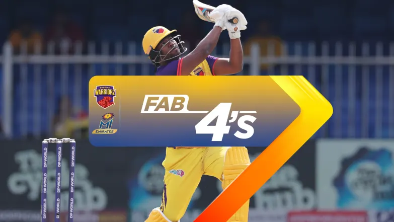 Sharjah Warriorz vs MI Emirates | Full Match | Fab 4s 