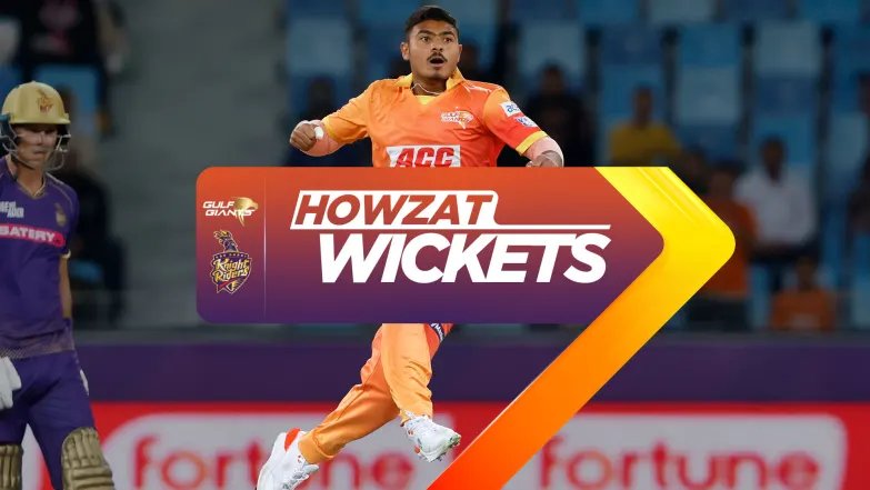 Gulf Giants vs Abu Dhabi Knight Riders | Full Match | Fall of Wickets 