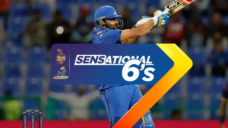 Abu Dhabi Knight Riders vs MI Emirates | Full Match | Sensational 6s 