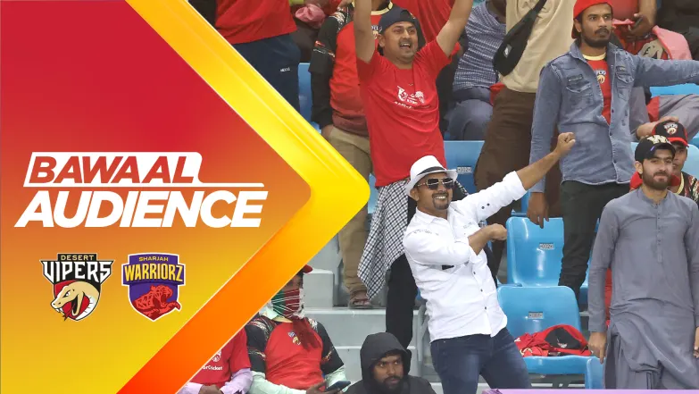Desert Vipers vs Sharjah Warriorz | Full Match | Bawaal Audience 