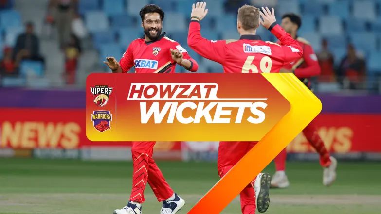 Desert Vipers vs Sharjah Warriorz | Full Match | Fall of Wickets 