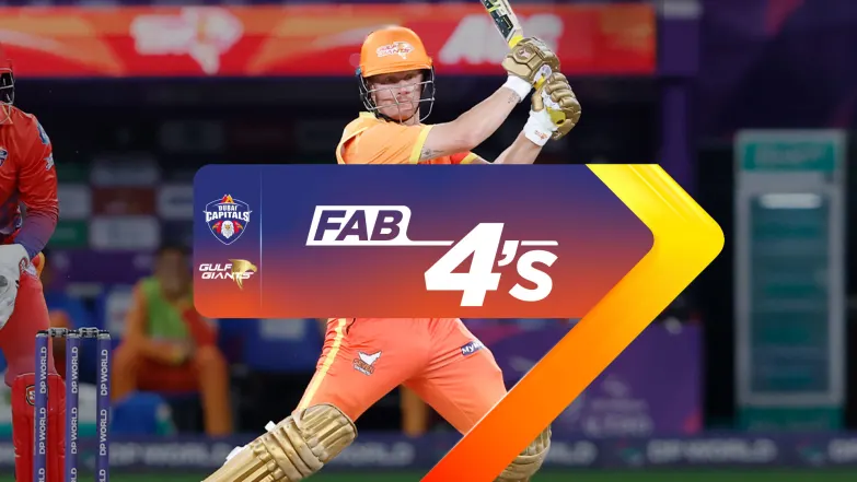 Dubai Capitals vs Gulf Giants | Full Match | Fab 4s 