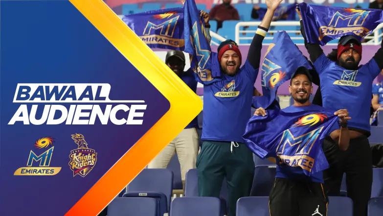MI Emirates vs Abu Dhabi Knight Riders | Full Match | Bawaal Audience 