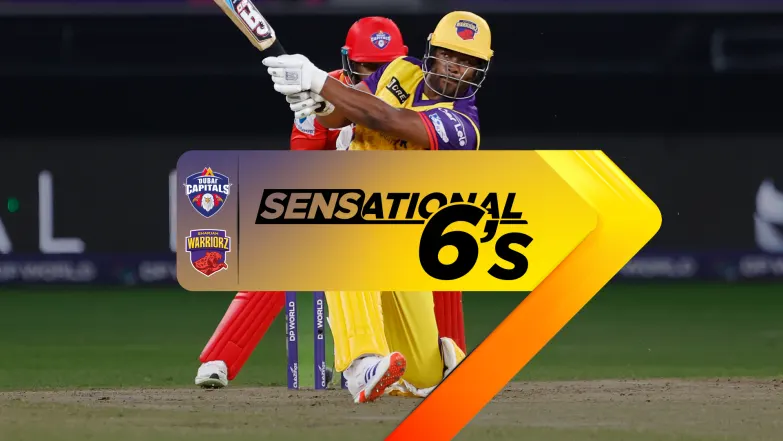 Dubai Capitals vs Sharjah Warriorz | Full Match | Sensational 6s 