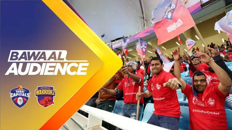 Dubai Capitals vs Sharjah Warriorz | Full Match | Bawaal Audience 