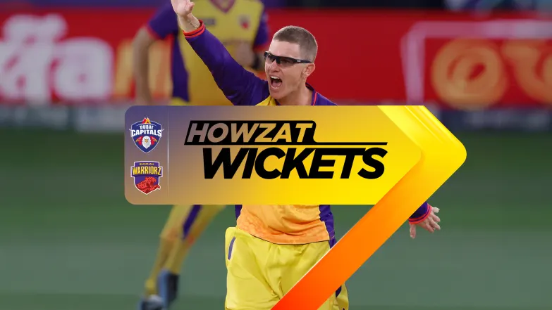 Dubai Capitals vs Sharjah Warriorz | Full Match | Fall of Wickets 