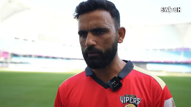 Switch with Fakhar Zaman - DP World ILT20 Season 3 