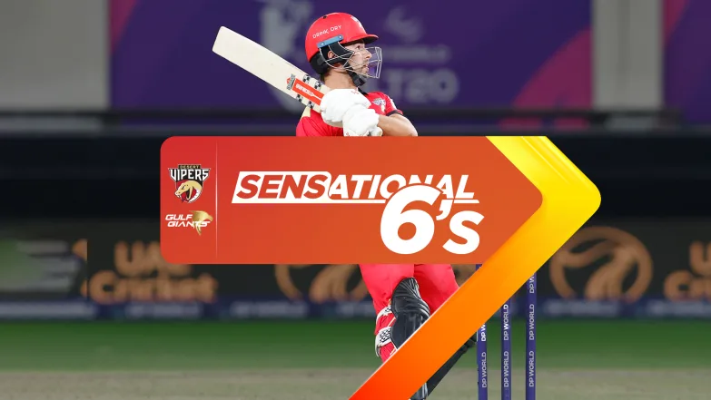 Desert Vipers vs Gulf Giants | Full Match | Sensational 6s 