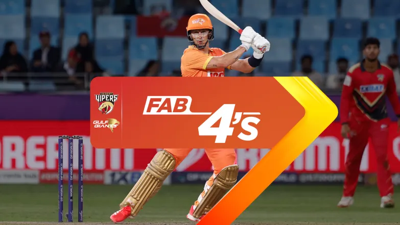 Desert Vipers vs Gulf Giants | Full Match | Fab 4s 