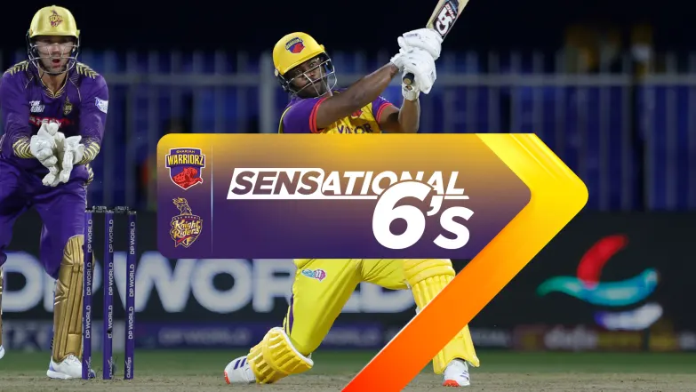 Sharjah Warriorz vs Abu Dhabi Knight Riders | Full Match | Sensational 6s 