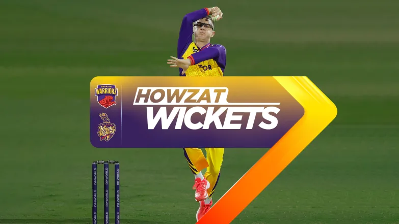 Sharjah Warriorz vs Abu Dhabi Knight Riders | Full Match | Fall of Wickets 