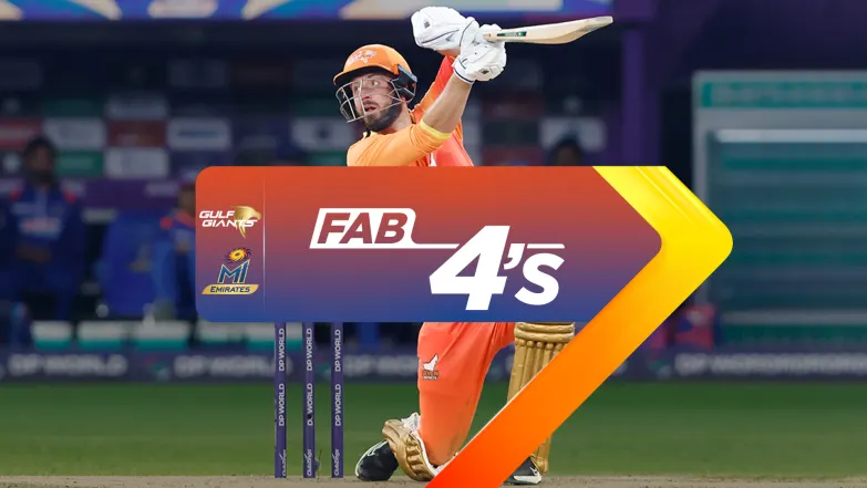 Gulf Giants vs MI Emirates | Full Match | Fab 4s 