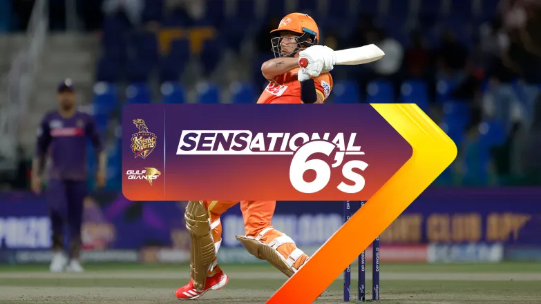 Abu Dhabi Knight Riders vs Gulf Giants | Full Match | Sensational 6s 