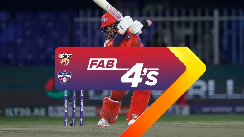 Desert Vipers vs Dubai Capitals | Full Match | Fab 4s 