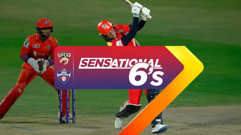Desert Vipers vs Dubai Capitals | Full Match | Sensational 6s 