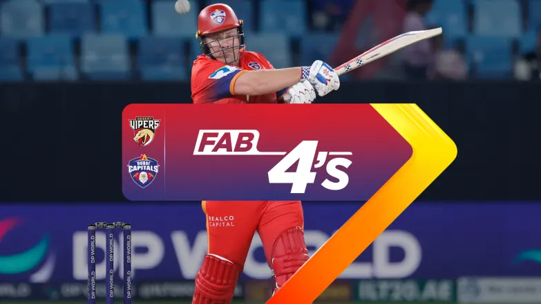 Desert Vipers vs Dubai Capitals | Full Match | Fab 4s 