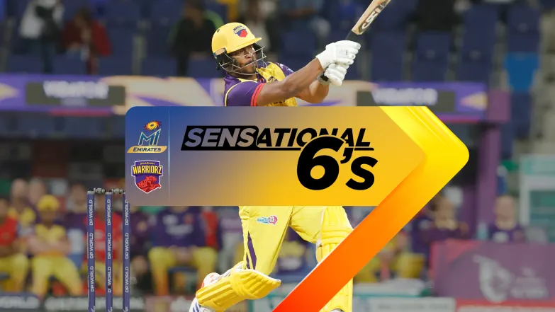 MI Emirates vs Sharjah Warriorz | Full Match | Sensational 6s | Eliminator 