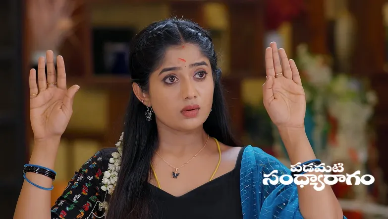 Ramalakshmi and Showrya Frame Jenny Episode 846