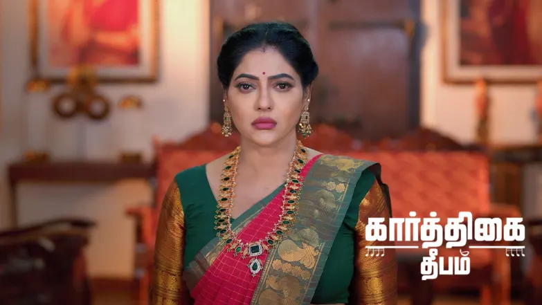 Karthikeyan Makes a Promise to Parmeshwari Episode 822
