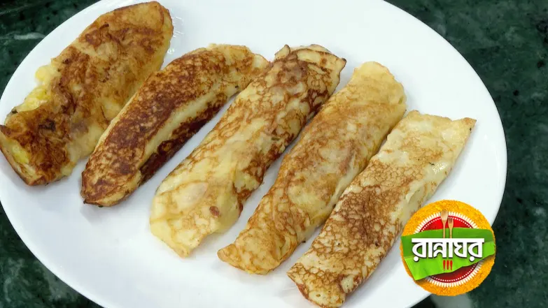 Ripe Jackfruit Patisapta and Spicy Mutton Curry Episode 5389