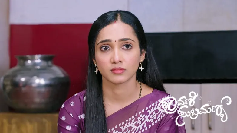 Vijaya Sees Madan Flirting with Savitri Episode 349