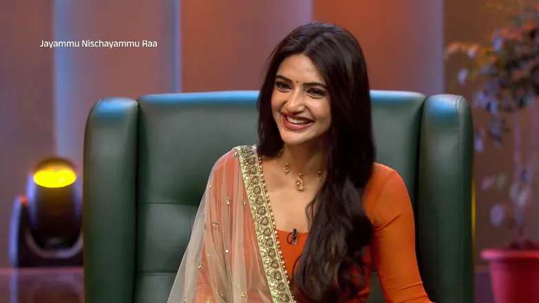 Actress Sreeleela Chats with Jagapathi Babu - Jayammu Nischayammu Raa - Promo