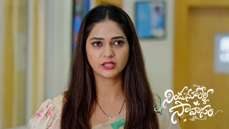 Saraswati Tries to Tell Amarendra about Manohari Episode 676
