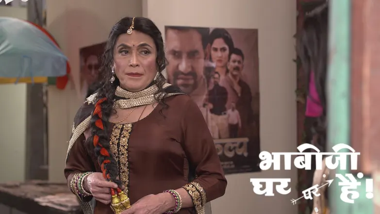 Tiwari and Vibhuti Disguise as Women for Dandiya Episode 2687