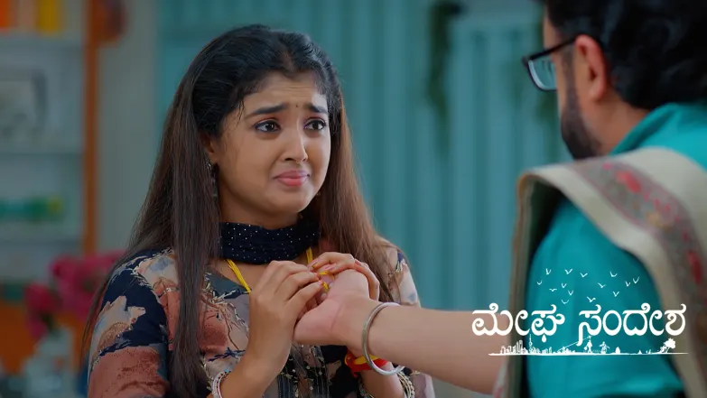 Bhoomi’s Nuptial Chain Shocks Sharath Chandra Episode 401