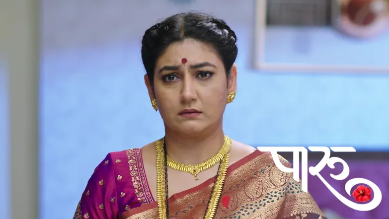 An Enraged Aditya Slaps Paaru Episode 595