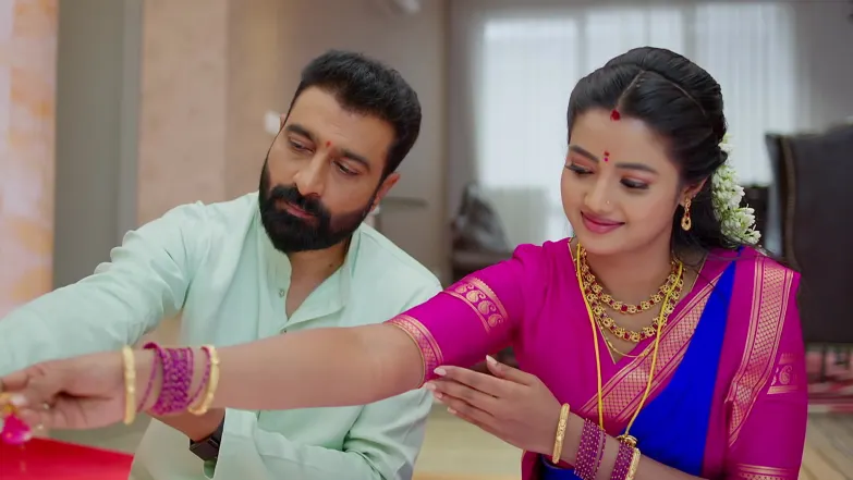 Rudra and Ganga Perform ‘Satyanarayana Vratam’ Episode 132