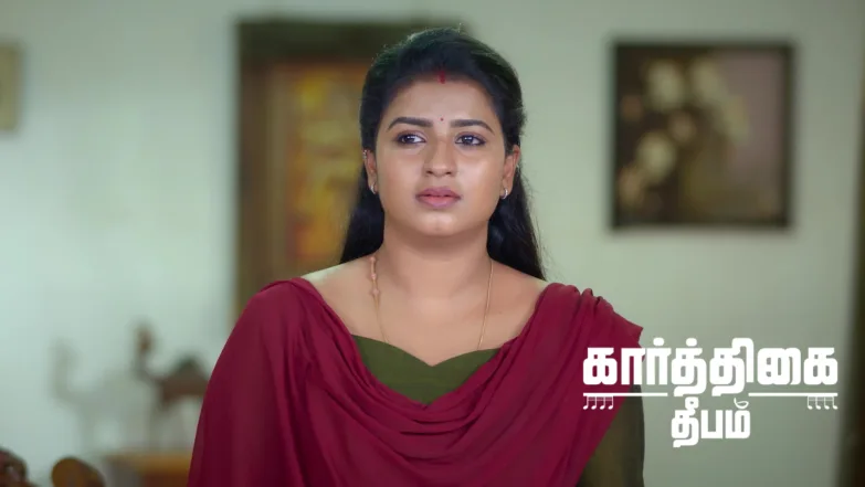 Karthikeyan Saves Chamundeshwari from Humiliation Episode 1057