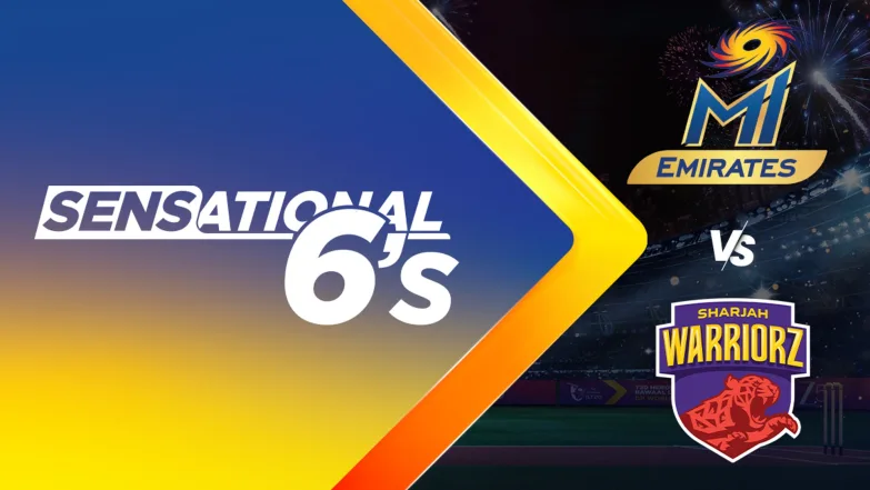 MI Emirates vs Sharjah Warriorz | Full Match | Sensational 6s 