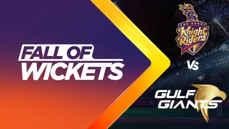 Dubai Capitals vs MI Emirates | Full Match | Fall of Wickets 