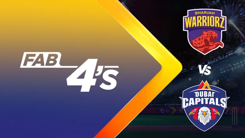 Sharjah Warriorz vs Dubai Capitals | Full Match | Fab 4s 