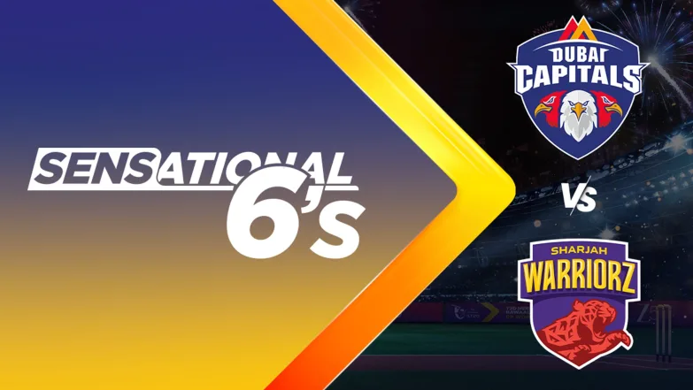 Dubai Capitals vs Sharjah Warriorz | Full Match | Sensational 6s 