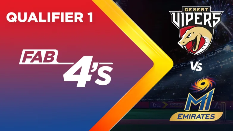 Desert Vipers Emirates | Full Match | Fab 4s 