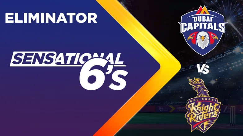 Dubai Capitals vs Abu Dhabi Knight Riders | Full Match | Sensational 6s 