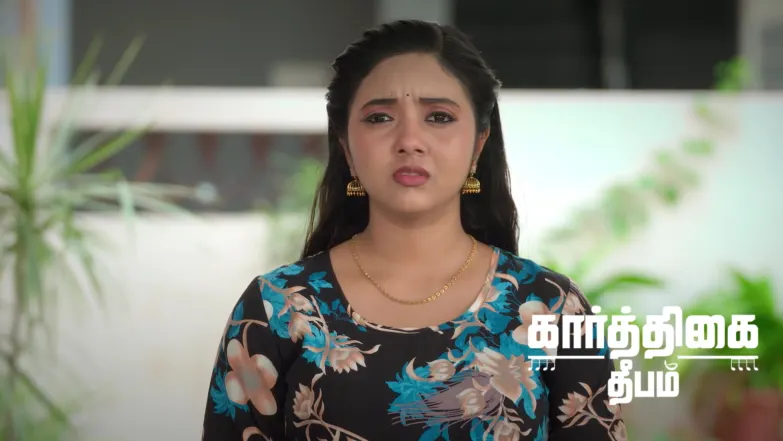 Chamundeshwari Asks Karthikeyan to Leave the House Episode 1166