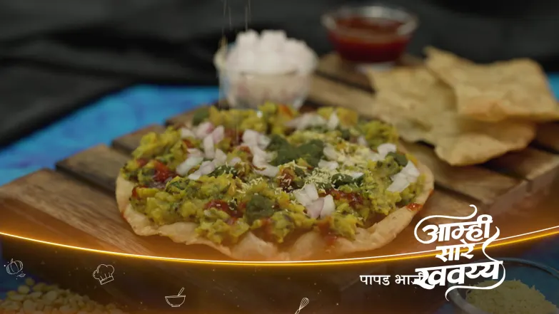 An Ahilyanagar Special Recipe Papad Bhaji Episode 82