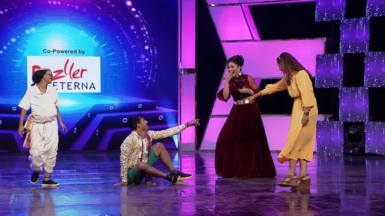 Ayesha-Bibhu's entertaining duet dance - Dance Jodi Dance Episode 15
