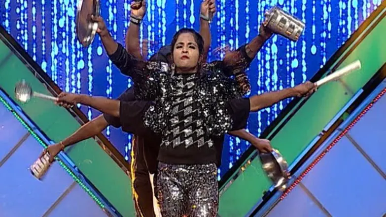 Sweety's entertaining dance - DOD Super Moms S2 Episode 26