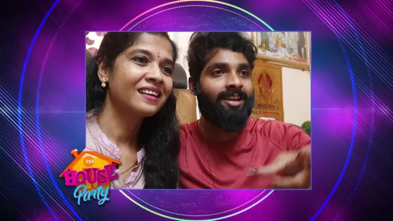 Laxmi and Mohan in ‘English Pulavar’ - Zee House Party Episode 6