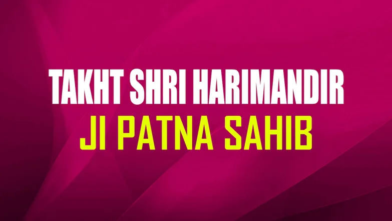Takht Shri Harimandir Ji Patna Sahib Streaming Now On Zee Punjabi