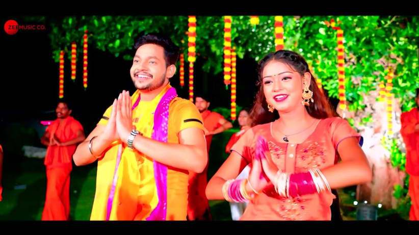 Reel Banaiha Mandir Me - Full Video | Ankush Raja, Shilpi Raj & Krishna Bedardi