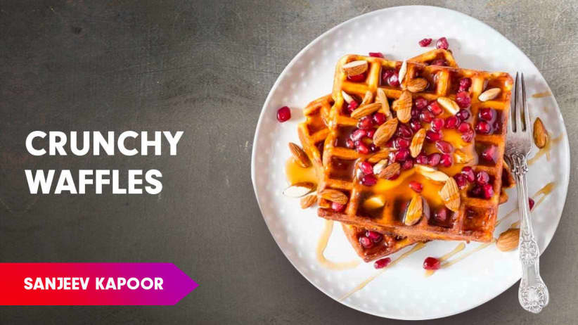 Waffle Recipe by Sanjeev Kapoor